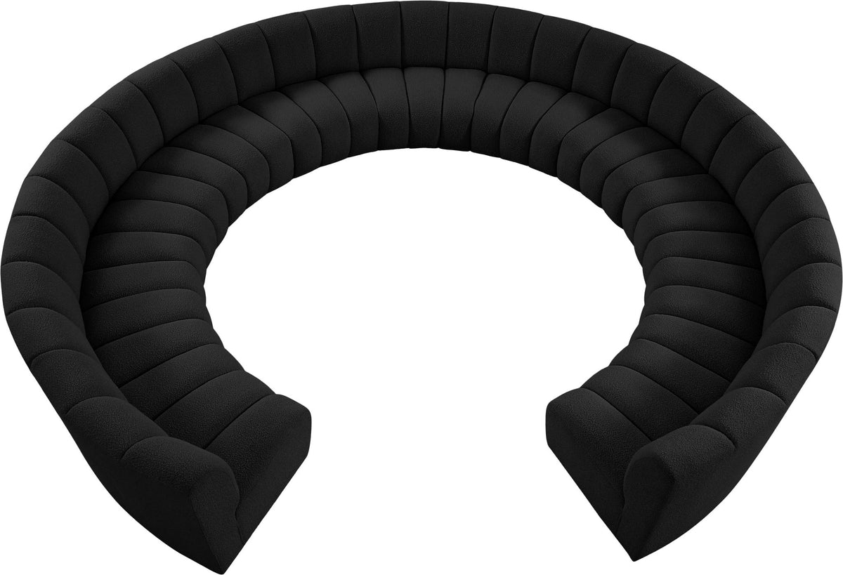 Infinity - 11 Piece Boucle Modular Sectional