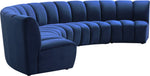 Infinity - 5 Piece Velvet Modular Sectional