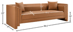 Everett - Vegan Leather Upholstered Sofa