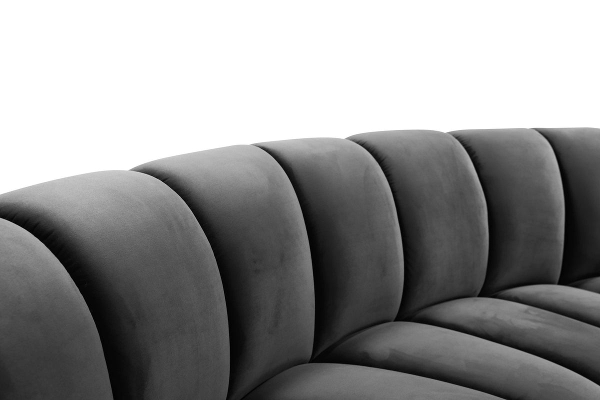 Infinity - 3 Piece Velvet Modular Sectional