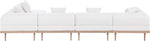 Laguna - 5 Piece 106.5" Upholstered Outdoor Patio Modular Sectional