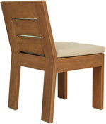 Mirella - Water Resistant Fabric Upholstered Outdoor Patio Dining Side Chair
