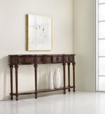 Home Accent - 72" Hall Console - Dark Brown