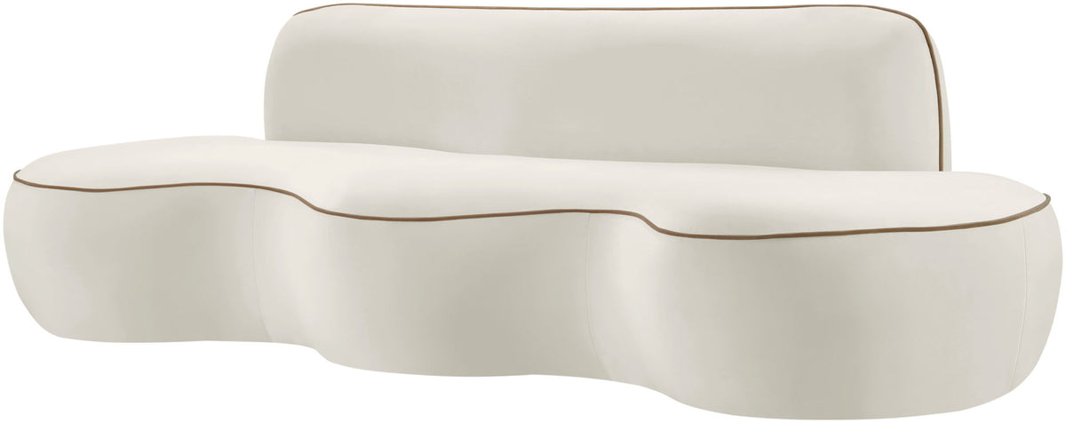 Swerve - Velvet 101" Upholstered Sofa