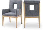 Gwendolyn - Dining Arm Chair With Natural Frame