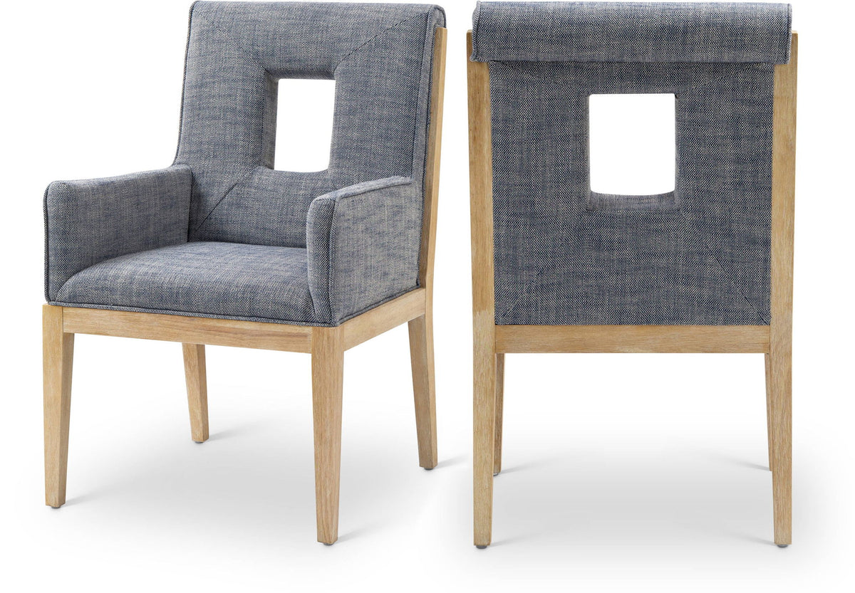 Gwendolyn - Dining Arm Chair With Natural Frame