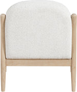 Helmsley - Performance Fabric Upholstered Accent Chair - Cream / Natural