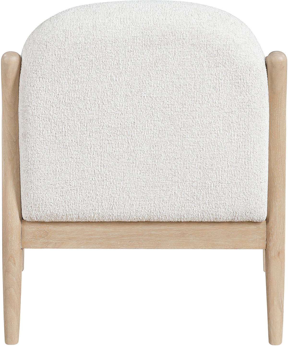 Helmsley - Performance Fabric Upholstered Accent Chair - Cream / Natural