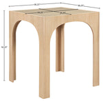 Waldorf - Tempered Glass Top Table