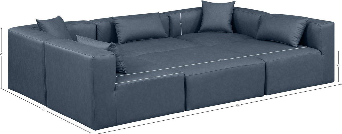 Cube - 6 Piece Modular Sectional