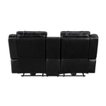 Glory Furniture - Sensa - Power Reclining Loveseat With Bluetooth Speaker And LED Belt