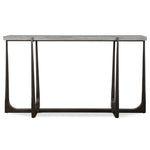 Tapering Off - Console Table - Bronze / Gray