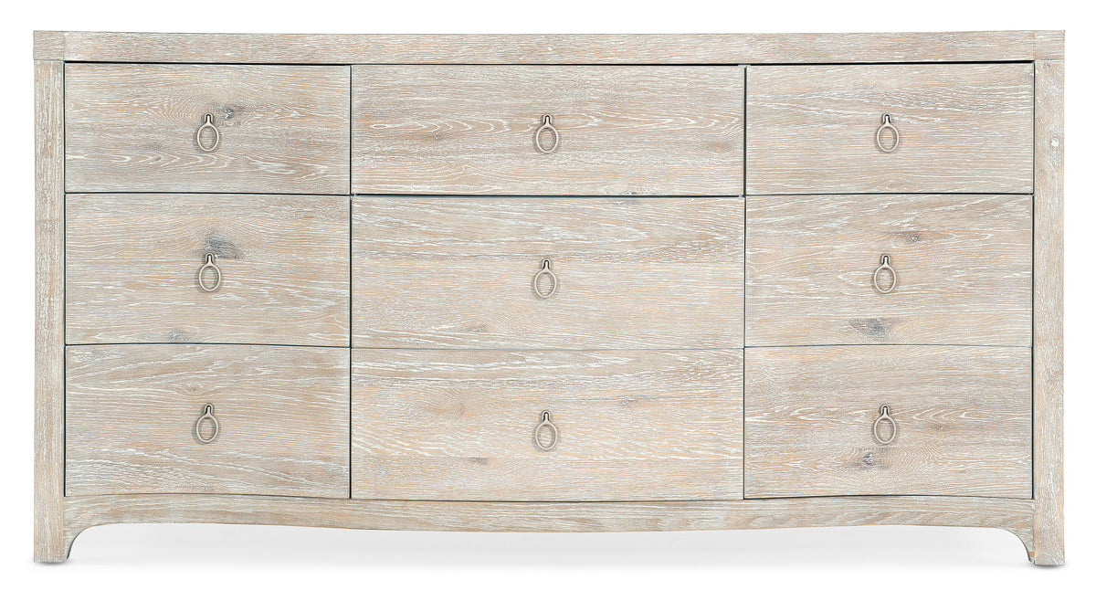 Serenity - Harbour 9-Drawer Dresser - Beige
