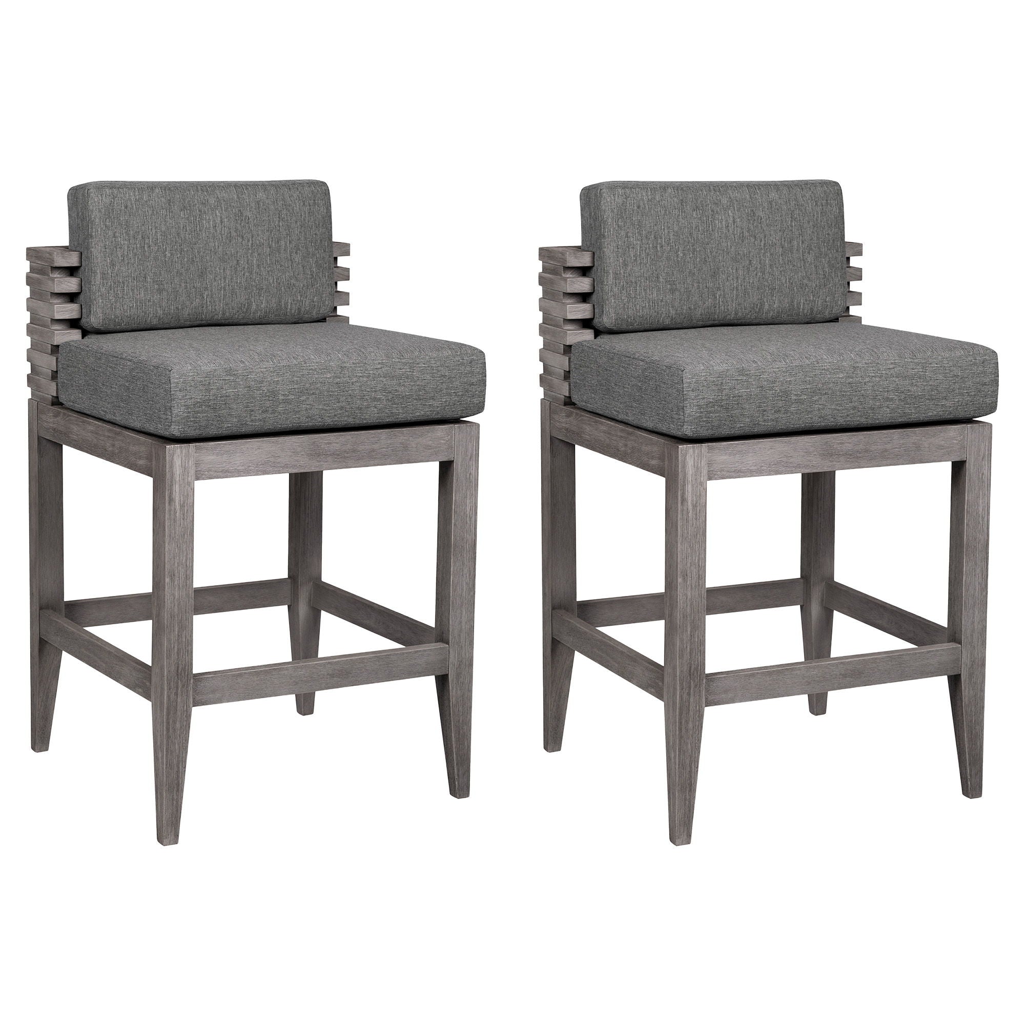 Vivid - Outdoor Patio Counter Stool Set