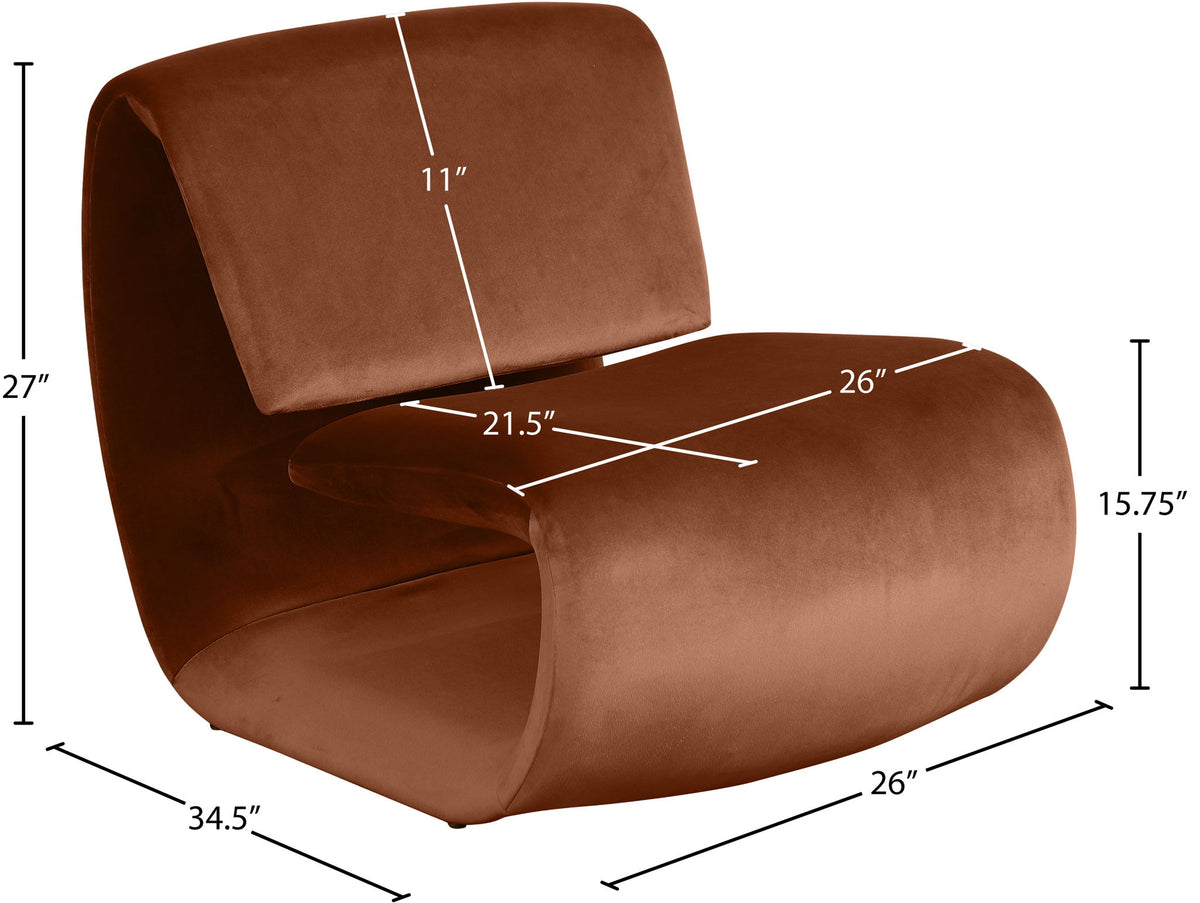 Nouveau - Velvet Accent Chair