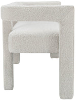 Athena - Boucle Fabric Bench