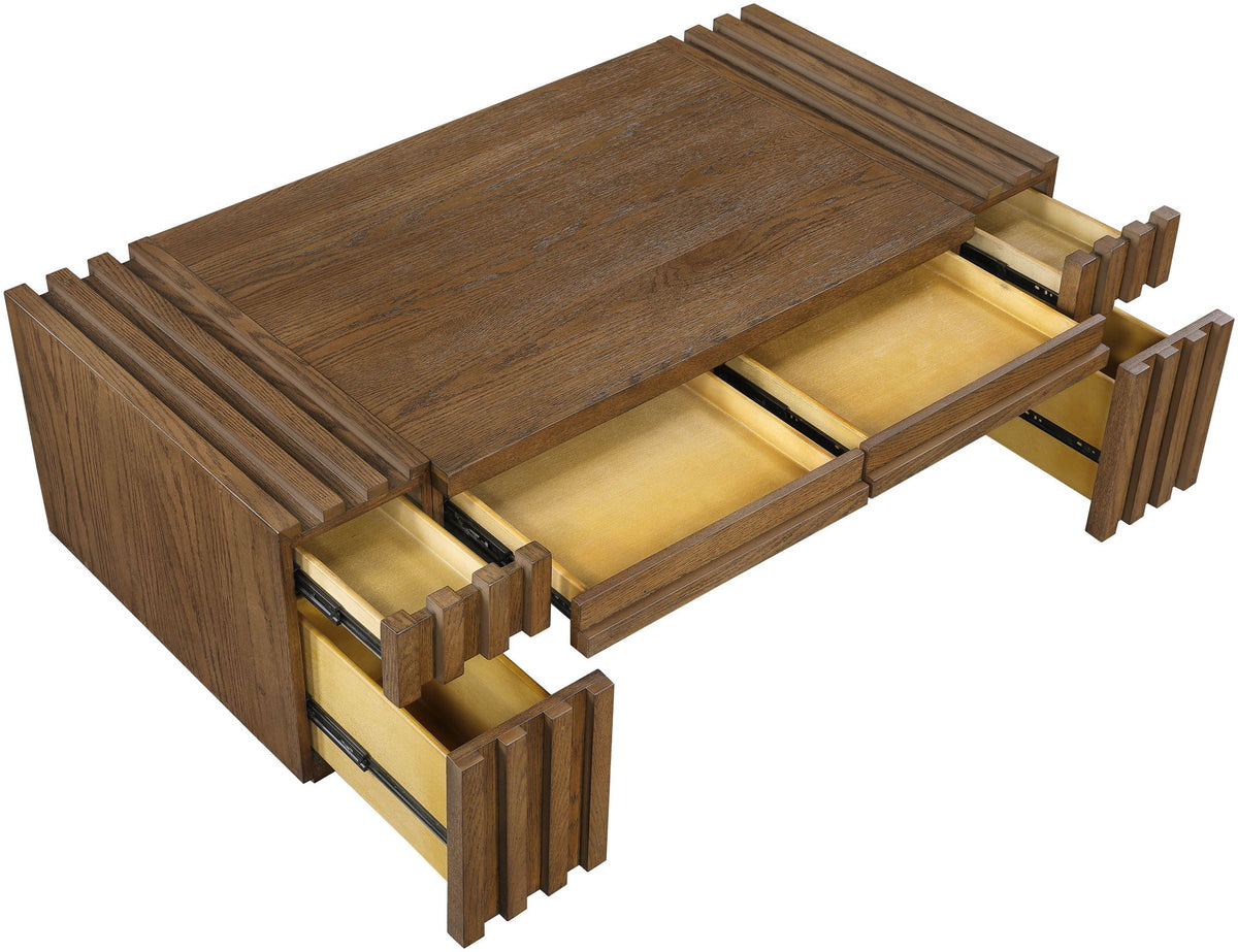 Stanton - Oak Veneer And Solid Wood Table
