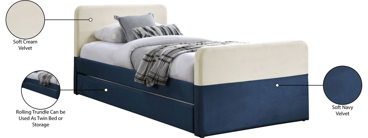 Ivy - Twin Trundle / Storage Bed