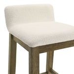 Annikah - Modern Transitional Wood Counter Height Kitchen Bar Stool