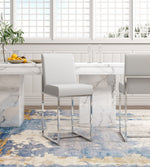 Element - Barstool - Pearl White