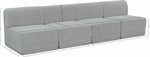 Ollie - 4 Seat Armless Modular Sofa