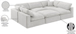 Comfy - 6 Piece Velvet Sectional