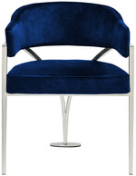 Madelyn - Dining Chair (Set of 2) - Brushed Chrome