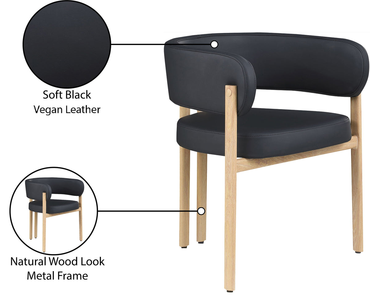 Gideon - Dining Chair With Natural Legs (Set of 2)