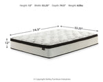 Chime 12 Inch Hybrid - Ultra Plush Hybrid Mattress
