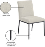 Reeves - Dining Side Chair (Set of 2) - Black Base