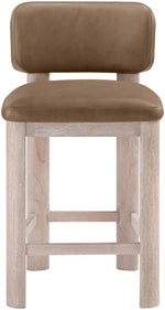 Paloma - Faux Leather Upholstered Counter Stool (Set of 2)