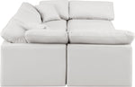 Indulge - Faux Leather 6 Piece Modular Sectional