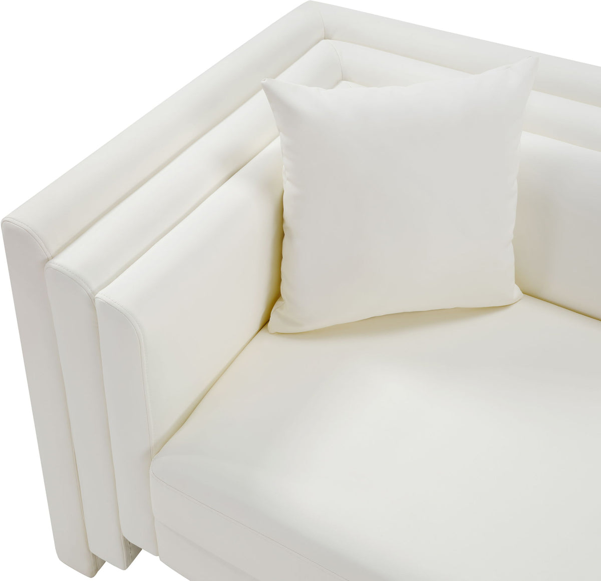 Everett - Vegan Leather Upholstered Sofa