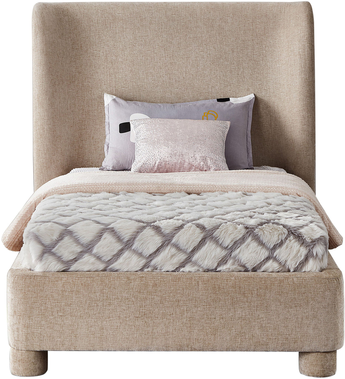 Penny - Chenille Fabric Bed