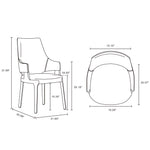 Manhattan Kara - Dining Arm Chair (Set of 2)