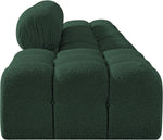 Ames - 4 Piece Boucle Upholstered Modular Sofa With 2 Backless Seats
