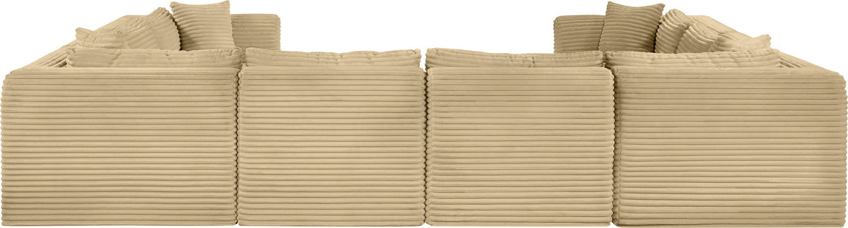 Shaggy - 8 Piece Modular U-Shaped Sectional