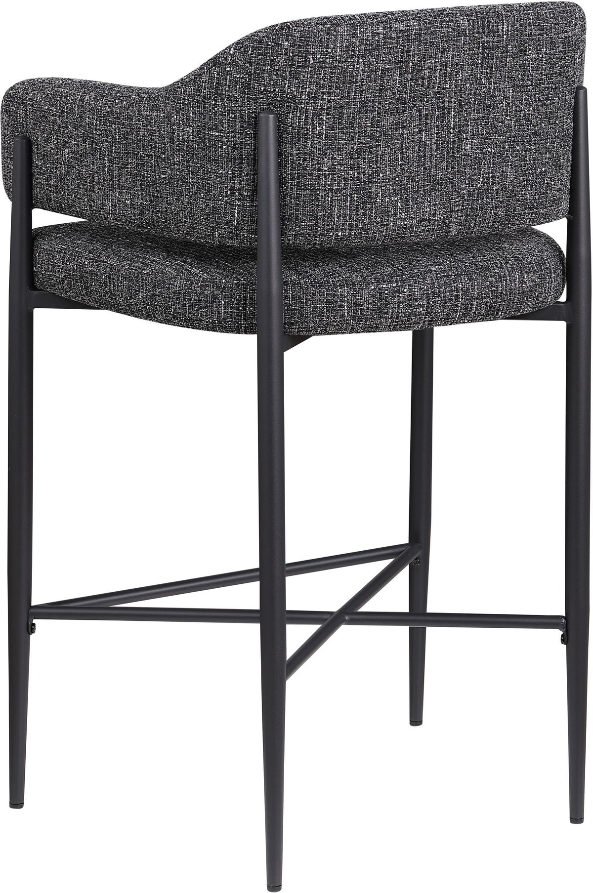 Dame - Fabric Upholstered Counter Stool (Set of 2)