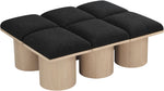 Pavilion - 6 Piece Modular Bench With Natural Base