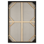Fair Trade - Geometric Abstract Art - Black / Brown / Gray / Green