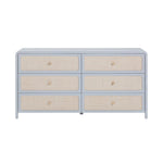 Patty - Rattan 6 Drawer Dresser