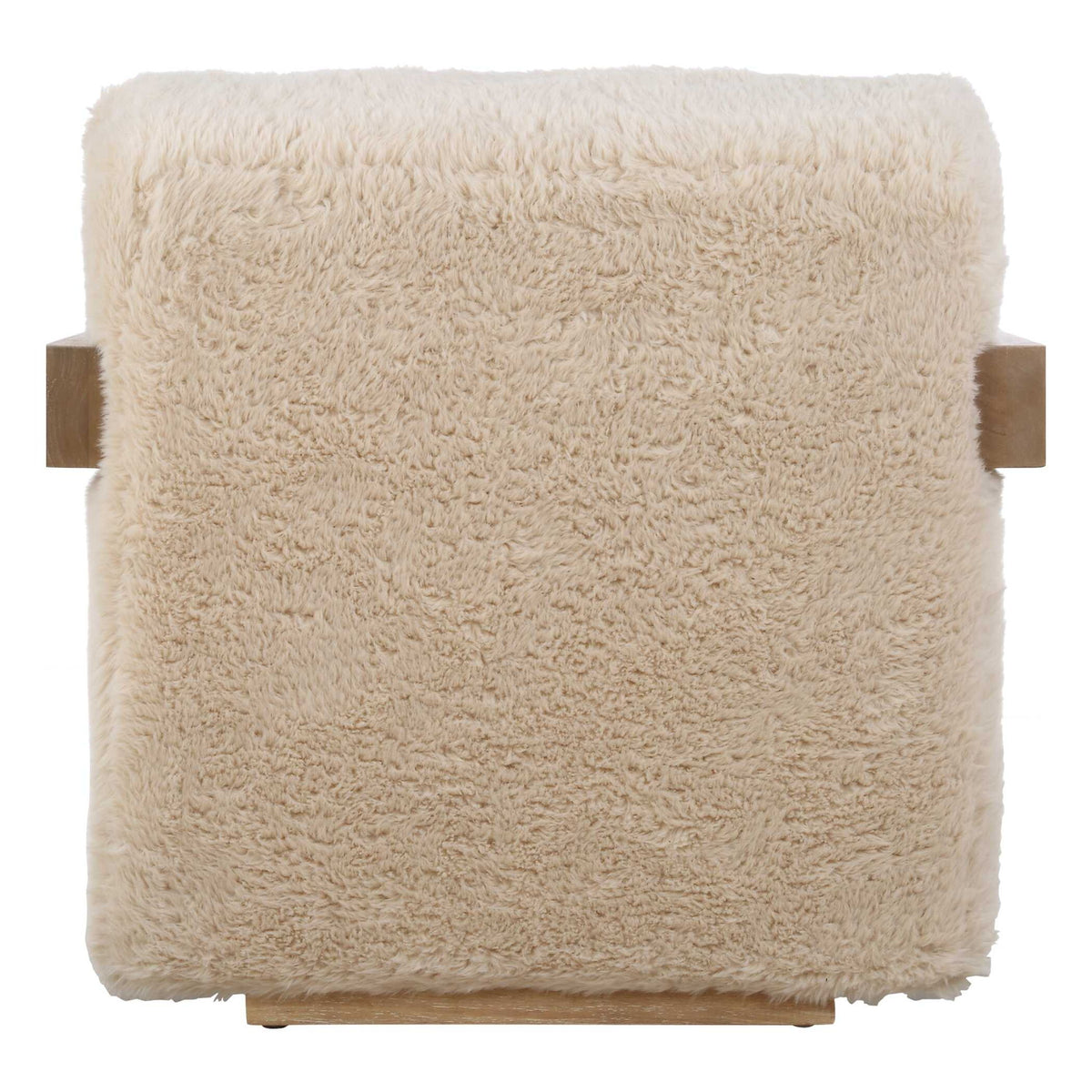 Jackson - Sheepskin Accent Chair - Light Brown