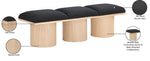 Pavilion - 3 Piece Modular Bench With Natural Base