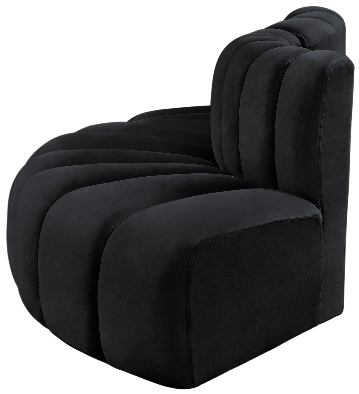 Arc - Velvet 3 Piece Modular Sofa