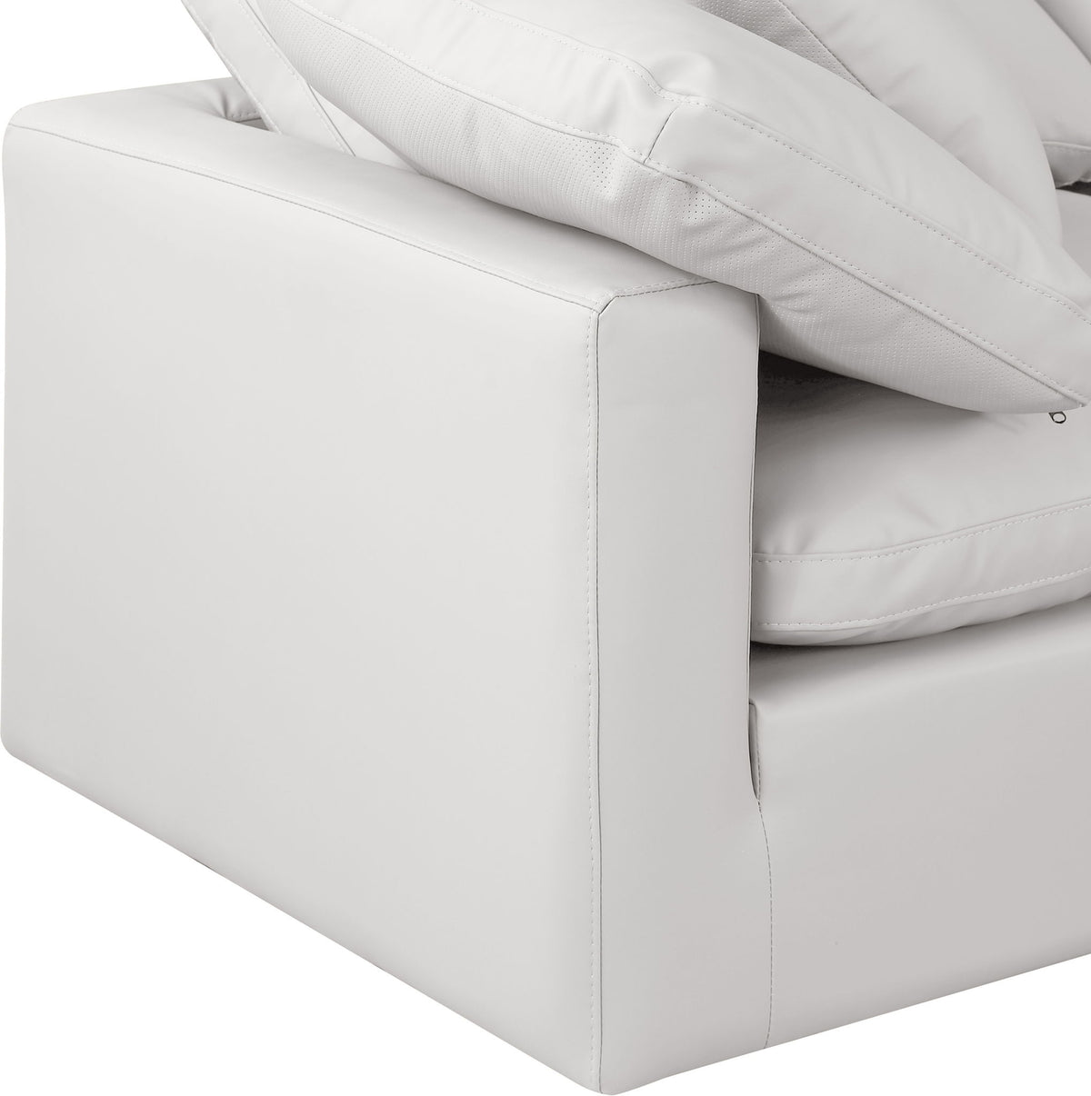 Indulge - Faux Leather 7 Piece Modular Sectional
