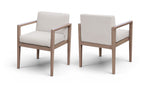 Solace - Olefin Performance Fabric Outdoor Patio Dining Arm Chair