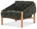 CC - Kerns Accent Chair - Dark Gray / Light Brown