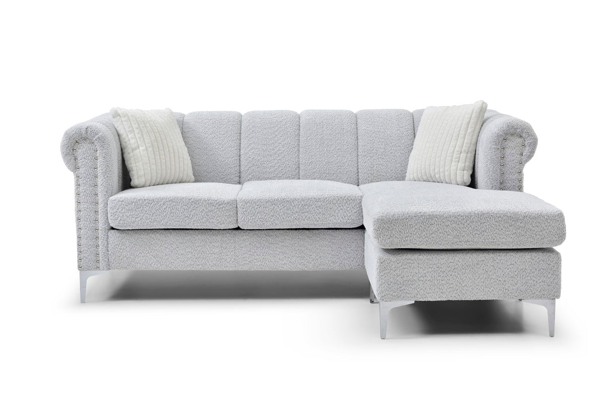 Sammy - Sofa Chaise - Gray