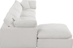 Comfy - 5 Piece Linen Modular Sectional With Chaise