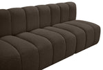 Arc - Boucle Fabric 8 Piece Curved Modular Sofa